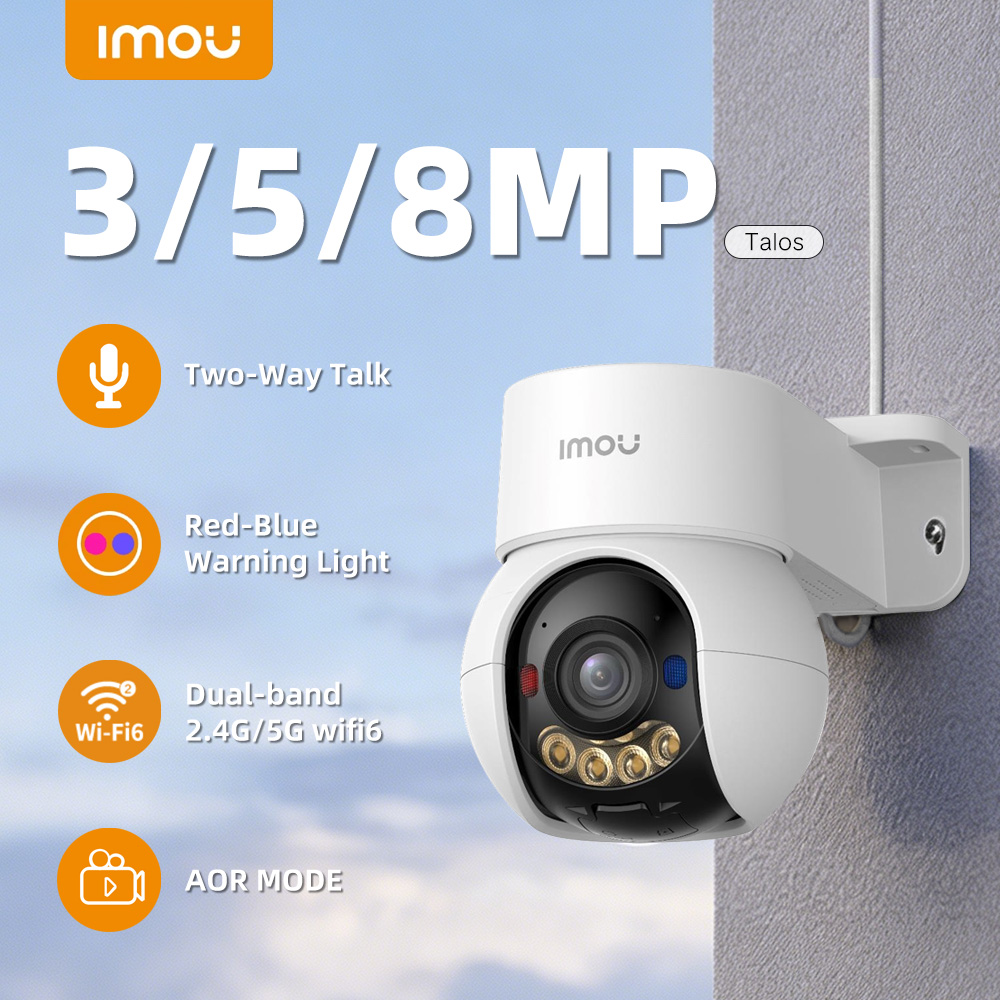 Eufy Camera E220 - IMOU Talos 3/5/8MP 2K/3K/4K Komunikasi Dua