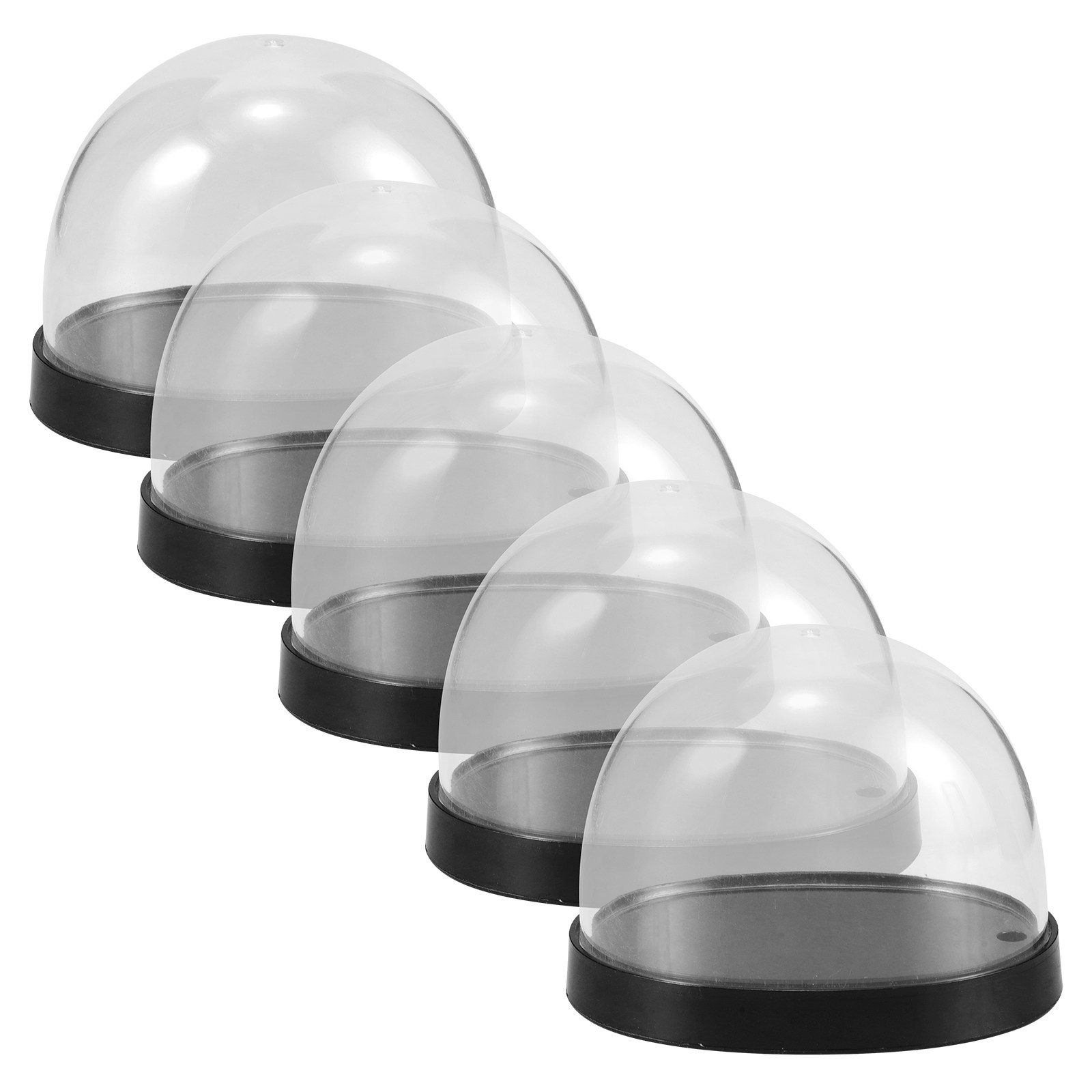 5 Set Kubah Plastik Transparan - Plastic Dome Clear ulasan dan harga