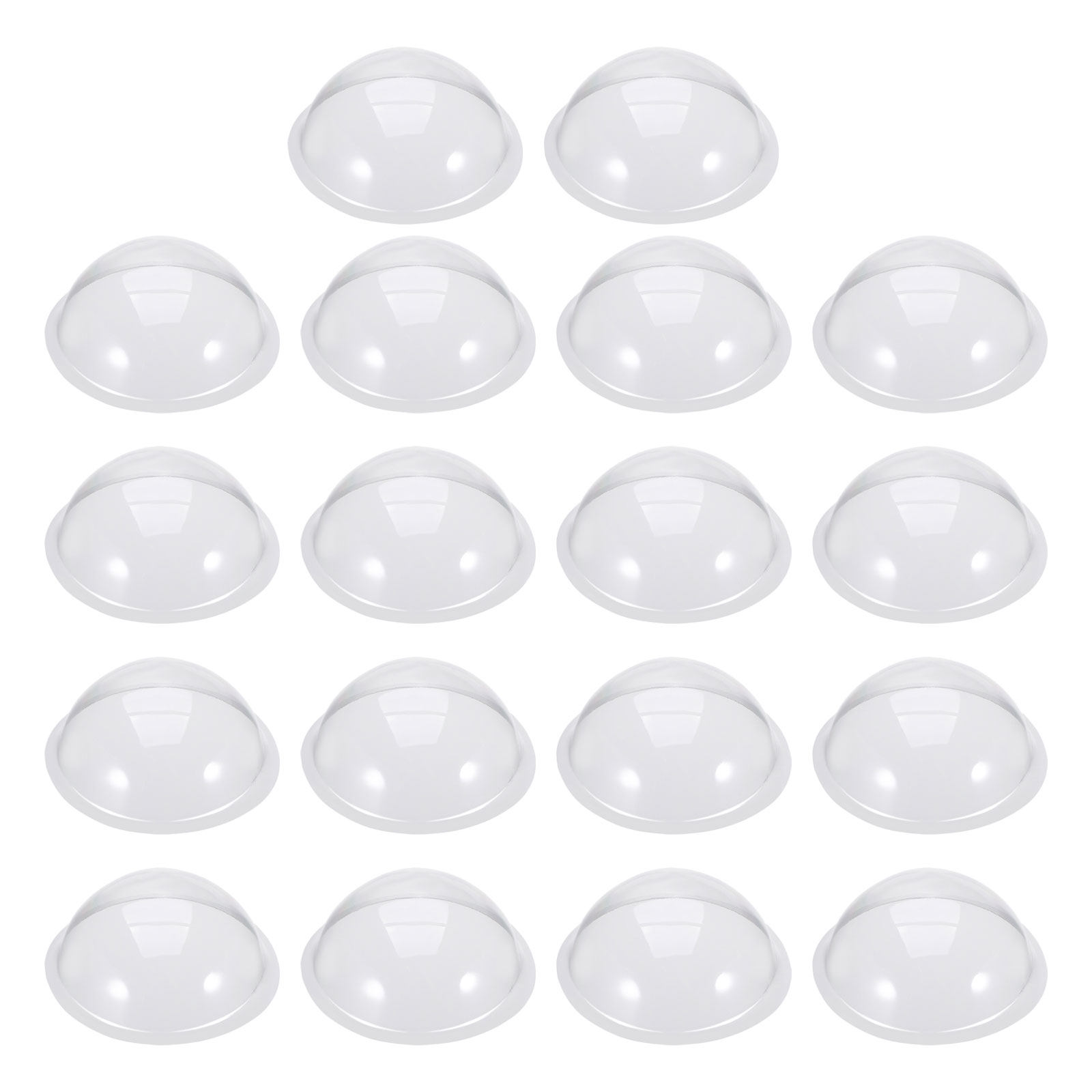 18 Buah Kubah Bola Salju Plast - Plastic Dome Clear ulasan dan harga