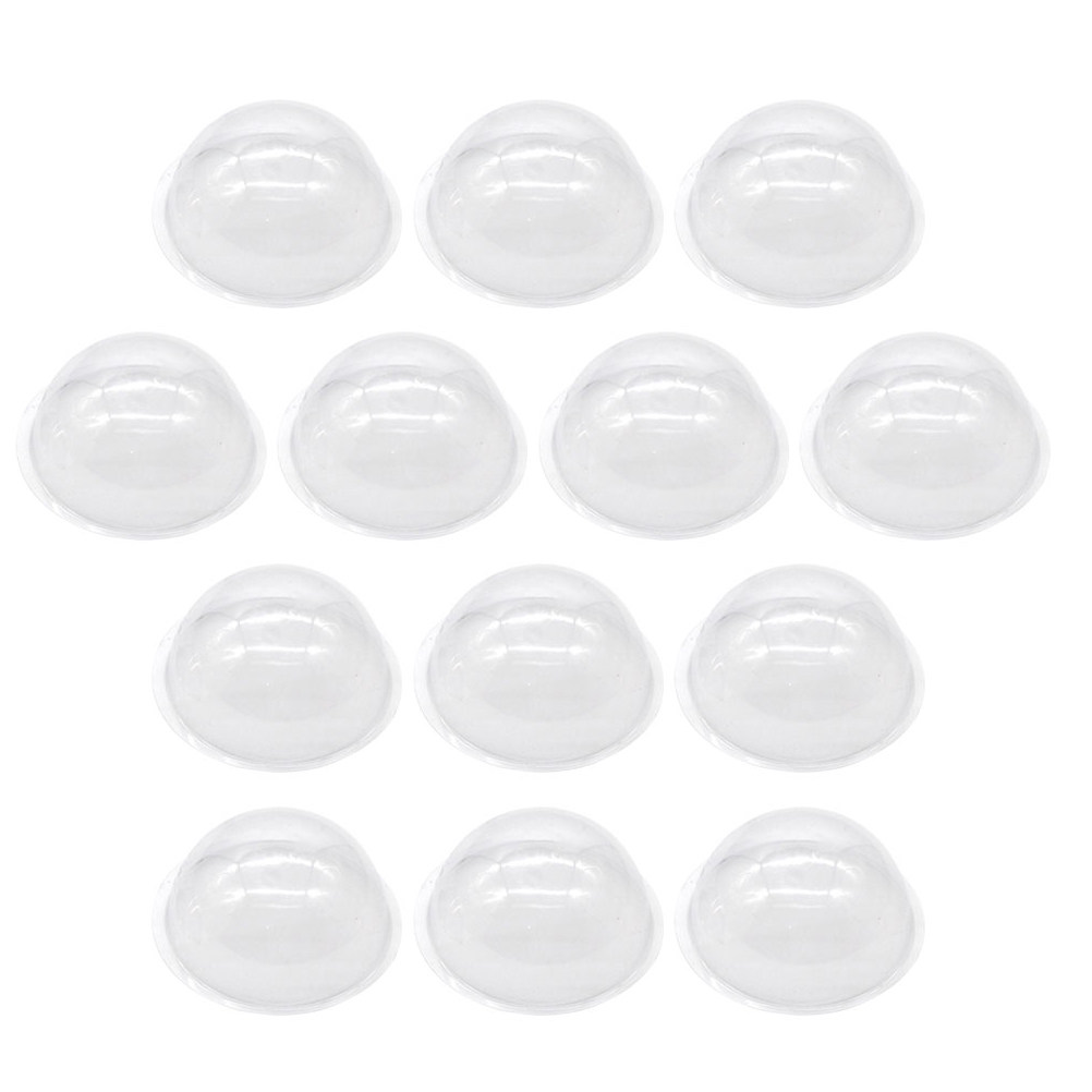 30Pcs Tutup Kubah Bola Salju P - Plastic Dome Clear ulasan dan harga